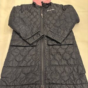 Columbia Black Quilted Kids Jacket